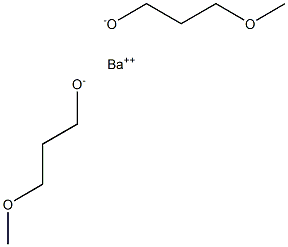 BARIUM II METHOXYPROPOXIDE, 25% in methoxypropanol Struktur