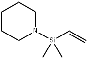 Piperidine,  1-(ethenyldimethylsilyl)- Struktur