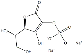 Sodium  L-Ascorbic  acid  -2-phosphate Struktur