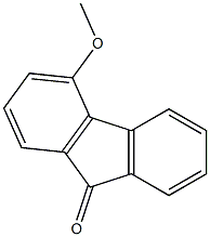 4-methoxy-9H-fluoren-9-one Struktur