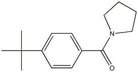 1-{[4-(1,1-dimethylethyl)phenyl]carbonyl}pyrrolidine Struktur