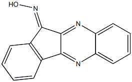 11H-indeno[1,2-b]quinoxalin-11-one oxime Struktur