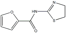 N-(4,5-dihydro-1,3-thiazol-2-yl)-2-furamide Struktur