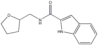 N-(tetrahydro-2-furanylmethyl)-1H-indole-2-carboxamide Struktur