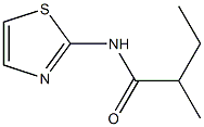 2-methyl-N-(1,3-thiazol-2-yl)butanamide Struktur