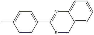 2-(4-methylphenyl)-4H-3,1-benzothiazine Struktur