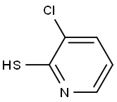 3-chloropyridin-2-yl hydrosulfide Struktur