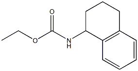 ethyl 1,2,3,4-tetrahydro-1-naphthalenylcarbamate Struktur