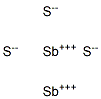 Antimony sulfide Struktur