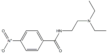 N-[2-(diethylamino)ethyl]-4-nitrobenzamide Struktur