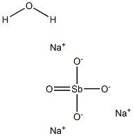 sodium antimonate hydrate，electronic grade Struktur