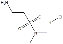 2-amino-N,N-dimethylethanesulfonamide hydrochloride Struktur