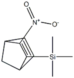 2-Nitro-3-(trimethylsilyl)bicyclo[2.2.1]hepta-2,5-diene Struktur