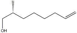 [R,(+)]-2-Methyl-7-octene-1-ol Struktur