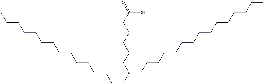 6-(Dipentadecylamino)hexanoic acid Struktur