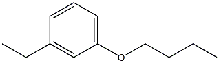 1-Butoxy-3-ethylbenzene Struktur