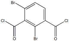 2,4-Dibromoisophthalic acid dichloride Struktur