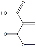 Methylenemalonic acid hydrogen 1-methyl ester Struktur