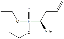 [(S)-1-Amino-3-butenyl]phosphonic acid diethyl ester Struktur