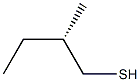 [S,(+)]-2-Methyl-1-butanethiol Struktur