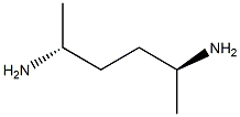 (1S,4R)-1,4-Dimethyl-1,4-butanediamine Struktur