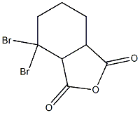 3,3-Dibromohexahydrophthalic anhydride Struktur