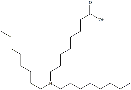 8-(Dioctylamino)octanoic acid Struktur