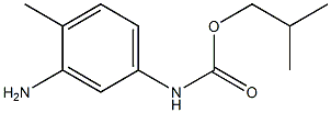 3-Amino-4-methylphenylcarbamic acid isobutyl ester Struktur