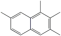 1,2,3,7-Tetramethylnaphthalene Struktur