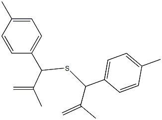 (4-Methylphenyl)(2-methyl-2-propenyl) sulfide Struktur