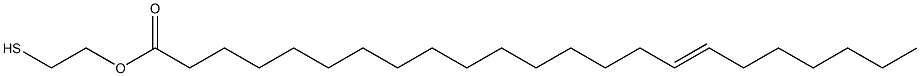 16-Tricosenoic acid 2-mercaptoethyl ester Struktur