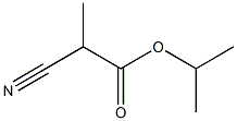 Isopropyl 2-cyanopropionate Struktur