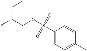 (-)-p-Toluenesulfonic acid (R)-2-methylbutyl ester Struktur