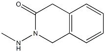 1,4-Dihydro-2-methylaminoisoquinolin-3(2H)-one Struktur