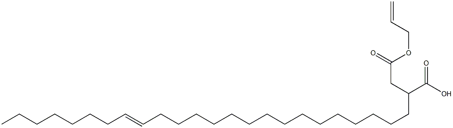 2-(16-Tetracosenyl)succinic acid 1-hydrogen 4-allyl ester Struktur