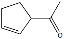 1-(2-Cyclopentenyl)ethanone Struktur