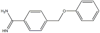 4-(Phenoxymethyl)benzamidine Struktur