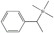 (1-Phenylethyl)trimethylsilane Struktur