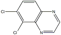 5,6-Dichloroquinoxaline Struktur