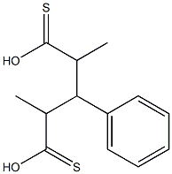 2,2'-Benzylidenebis(thiopropionic acid) Struktur