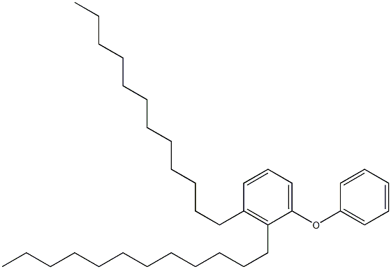 2,3-Didodecyl[oxybisbenzene] Struktur