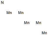 Pentamanganese nitrogen Struktur