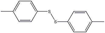 Ditolyl disulfide Struktur