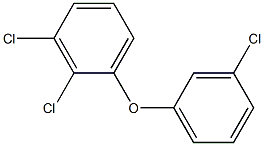 2,3-Dichlorophenyl 3-chlorophenyl ether Struktur