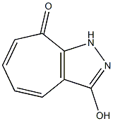 3-Hydroxycycloheptapyrazol-8(1H)-one Struktur