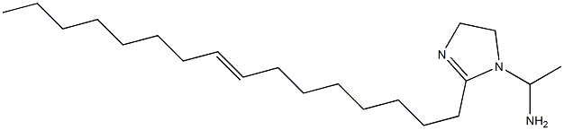 1-(1-Aminoethyl)-2-(8-hexadecenyl)-2-imidazoline Struktur