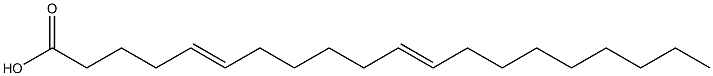 5,11-Icosadienoic acid Struktur