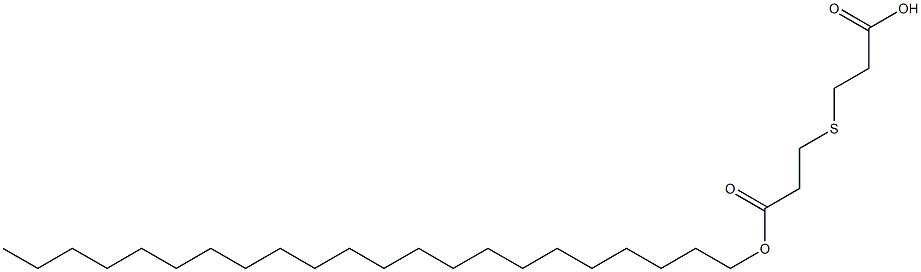 3,3'-Thiobis(propionic acid docosyl) ester Struktur