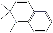 1,2-Dihydro-1,2,2-trimethylquinoline Struktur