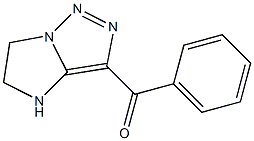 5,6-Dihydro-3-(benzoyl)-4H-imidazo[1,2-c][1,2,3]triazole Struktur